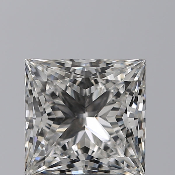 Lab-Grown 2.51 Carat Princess Cut Diamond color G Clarity VS2 With GIA Certificate, precious stones, engagement diamonds
