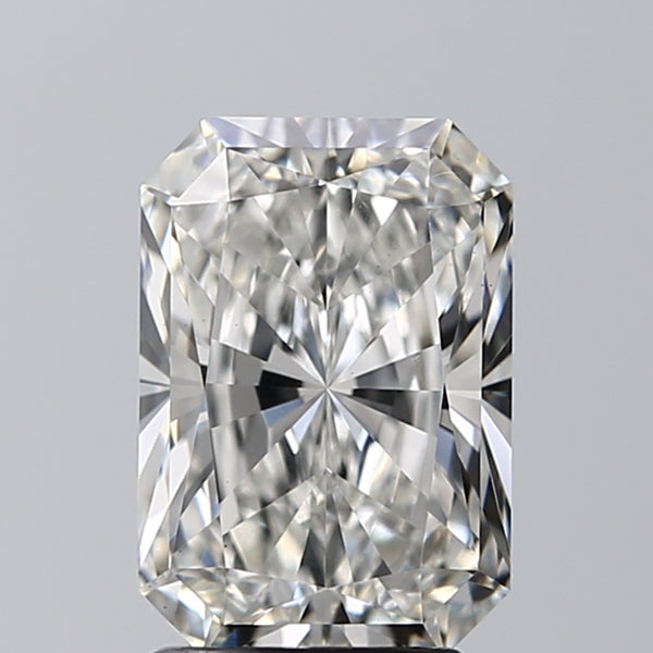 Lab-Grown 2.51 Carat Radiant Cut Diamond color G Clarity VS1 With GIA Certificate, precious stones, engagement diamonds