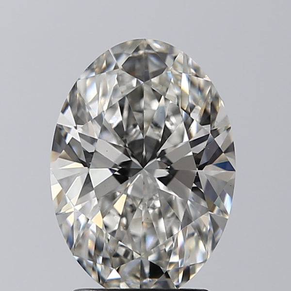 Lab-Grown 2.20 Carat Oval Shape Diamond color G Clarity VS1 With GIA Certificate, precious stones, engagement diamonds