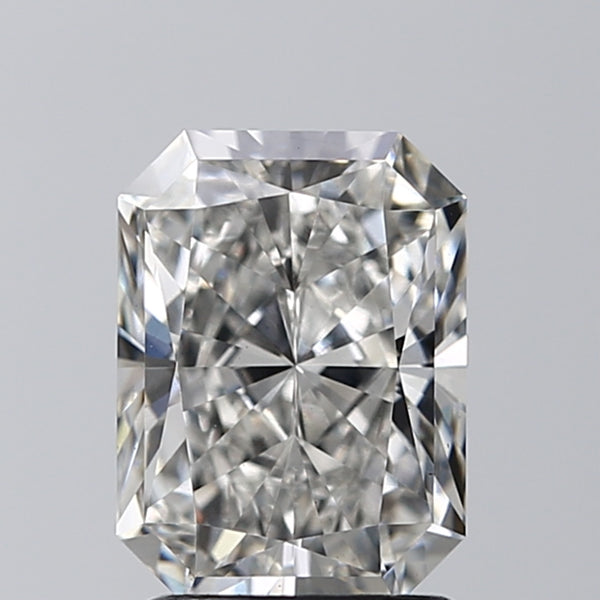 Lab-Grown 2.02 Carat Radiant Cut Diamond color G Clarity VS1 With GIA Certificate, precious stones, engagement diamonds