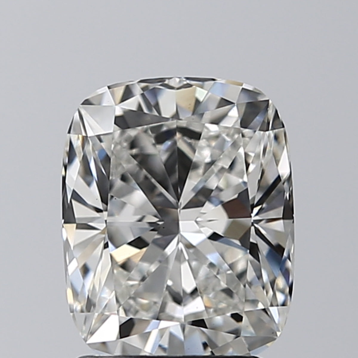 Lab-Grown 2.03 Carat Cushion Modified Brilliant Cut Diamond color F Clarity VS1 With GIA Certificate, precious stones, engagement diamonds