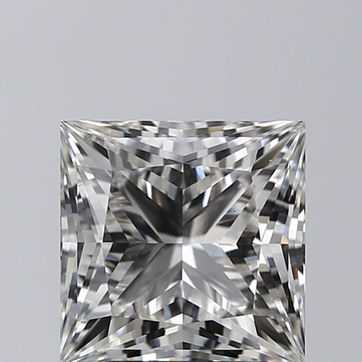 Lab-Grown 2.71 Carat Princess Cut Diamond color G Clarity VS1 With GIA Certificate, precious stones, engagement diamonds