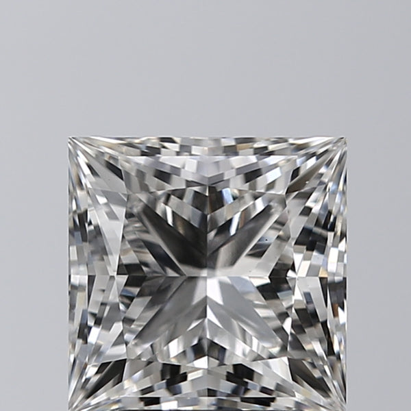 Lab-Grown 2.71 Carat Princess Cut Diamond color G Clarity VS1 With GIA Certificate, precious stones, engagement diamonds