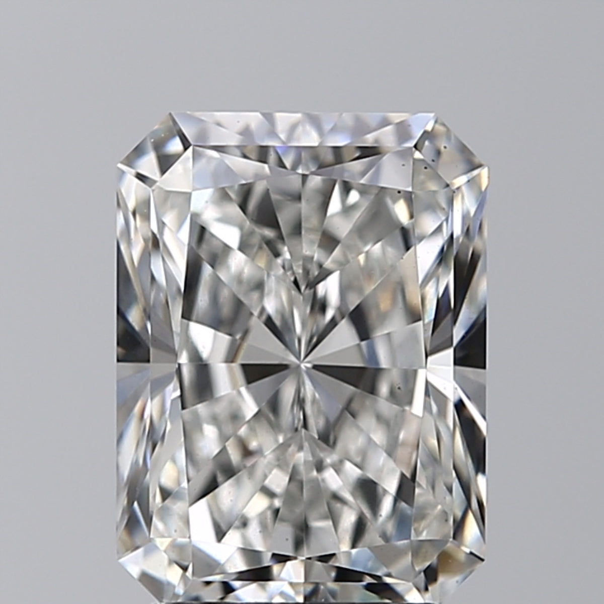 Lab-Grown 2.53 Carat Radiant Cut Diamond color G Clarity VS2 With GIA Certificate, precious stones, engagement diamonds