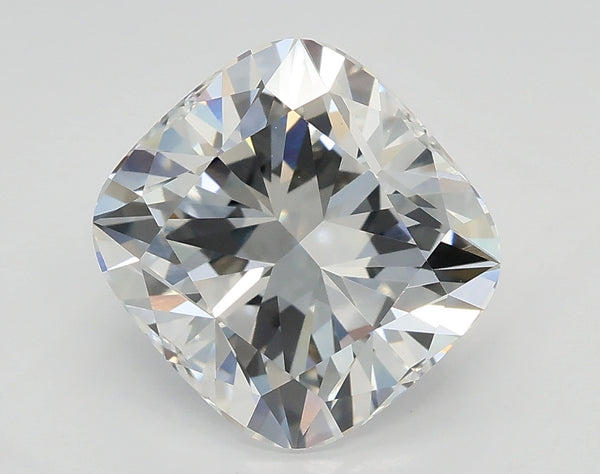 Lab-Grown 3.52 Carat Cushion Modified Brilliant Cut Diamond color G Clarity VVS2 With GIA Certificate, precious stones, engagement diamonds