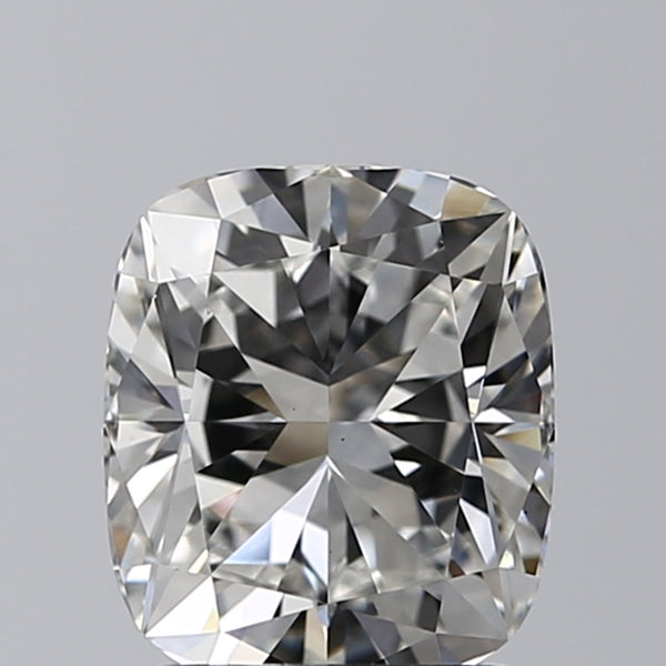 Lab-Grown 1.83 Carat Cushion Modified Brilliant Cut Diamond color F Clarity VS1 With GIA Certificate, precious stones, engagement diamonds