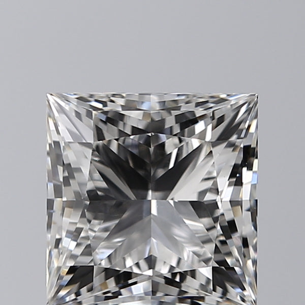 Lab-Grown 3.02 Carat Princess Cut Diamond color G Clarity VVS2 With GIA Certificate, precious stones, engagement diamonds