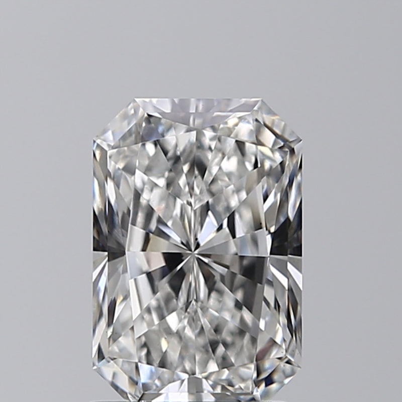 Lab-Grown 1.50 Carat Radiant Cut Diamond color F Clarity SI1 With GIA Certificate, precious stones, engagement diamonds