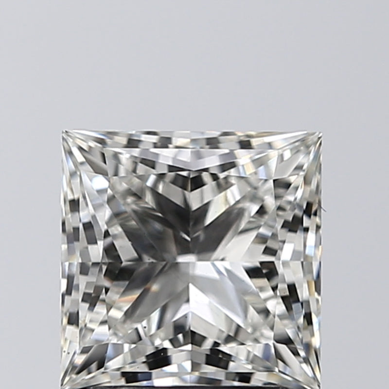 Lab-Grown 2.05 Carat Princess Cut Diamond color H Clarity VS1 With GIA Certificate, precious stones, engagement diamonds