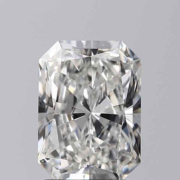 Lab-Grown 2.01 Carat Radiant Cut Diamond color G Clarity VVS2 With GIA Certificate, precious stones, engagement diamonds
