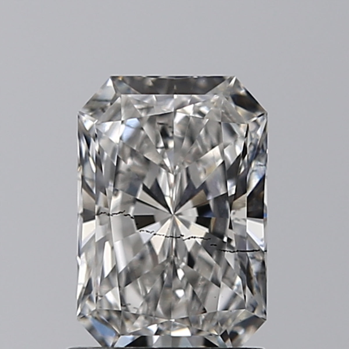 Lab-Grown 1.07 Carat Radiant Cut Diamond color F Clarity SI1, precious stones, engagement diamonds