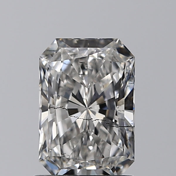 Lab-Grown 1.07 Carat Radiant Cut Diamond color F Clarity SI1, precious stones, engagement diamonds