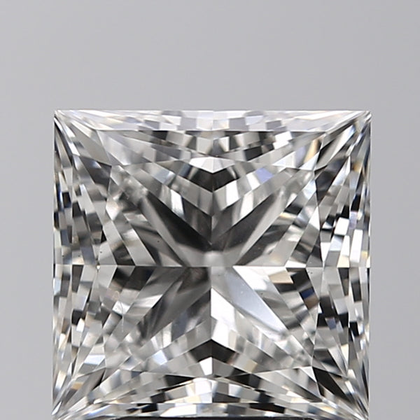 Lab-Grown 3.52 Carat Princess Cut Diamond color G Clarity VS1 With GIA Certificate, precious stones, engagement diamonds