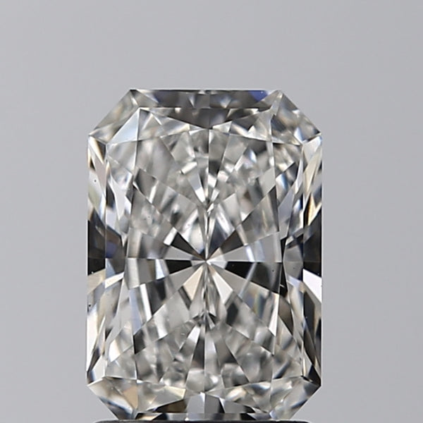 Lab-Grown 1.54 Carat Radiant Cut Diamond color G Clarity VS1 With GIA Certificate, precious stones, engagement diamonds