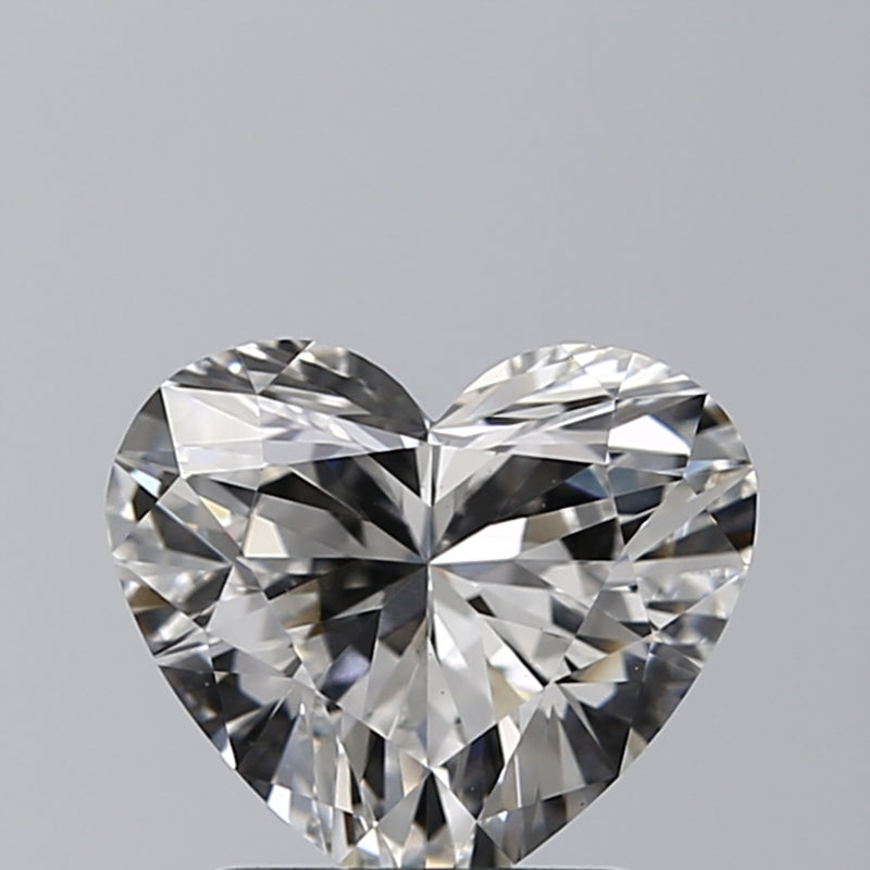 Lab-Grown 1.52 Carat Heart Shape Diamond color G Clarity VVS2 With GIA Certificate, precious stones, engagement diamonds