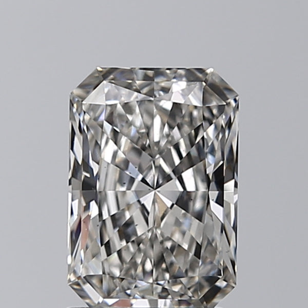 Lab-Grown 1.51 Carat Radiant Cut Diamond color G Clarity VS2 With GIA Certificate, precious stones, engagement diamonds