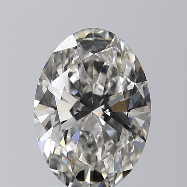 Lab-Grown 2.12 Carat Oval Shape Diamond color G Clarity VVS2 With GIA Certificate, precious stones, engagement diamonds