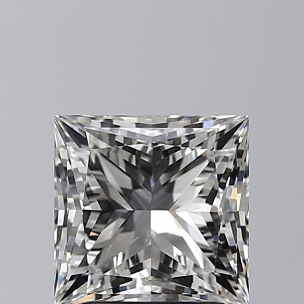 Lab-Grown 2.20 Carat Princess Cut Diamond color G Clarity VS1 With GIA Certificate, precious stones, engagement diamonds