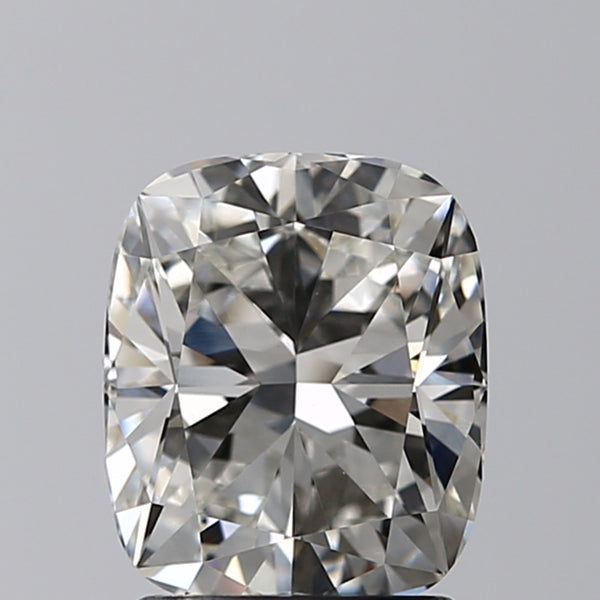Lab-Grown 1.81 Carat Cushion Modified Brilliant Cut Diamond color H Clarity VVS2 With GIA Certificate, precious stones, engagement diamonds
