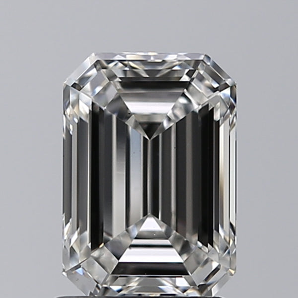 Lab-Grown 1.50 Carat Emerald Cut Diamond color G Clarity VS1 With GIA Certificate, precious stones, engagement diamonds