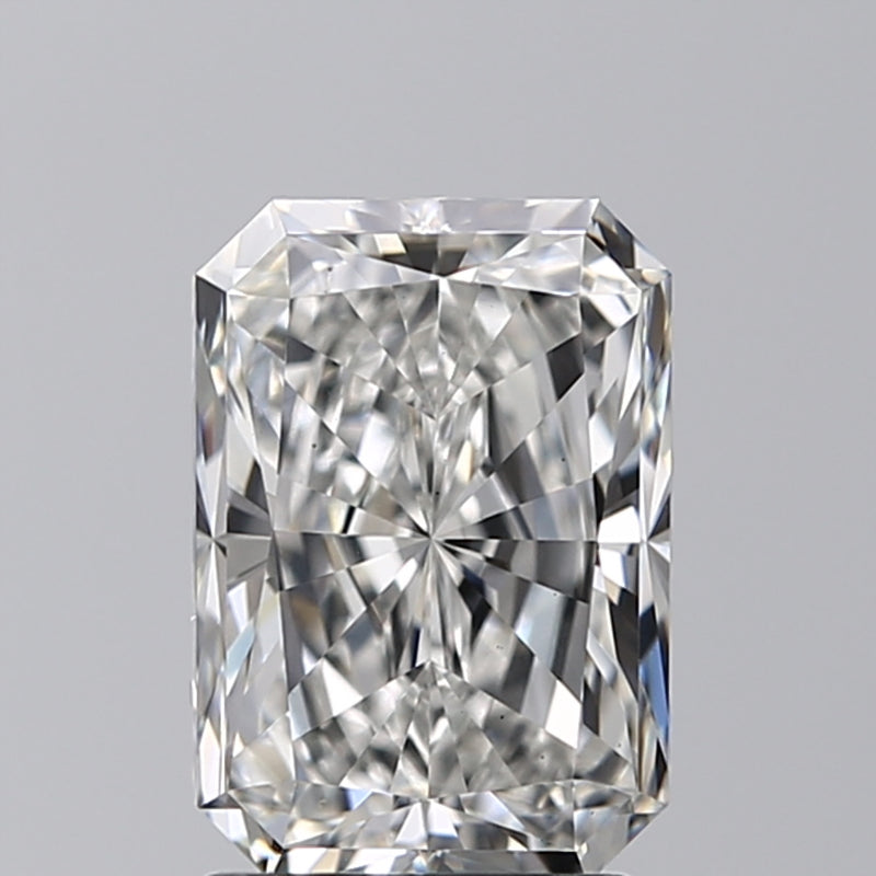 Lab-Grown 2.01 Carat Radiant Cut Diamond color F Clarity VS1 With GIA Certificate, precious stones, engagement diamonds