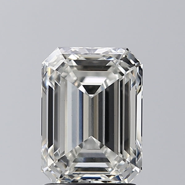 Lab-Grown 1.93 Carat Emerald Cut Diamond color G Clarity VS1 With GIA Certificate, precious stones, engagement diamonds