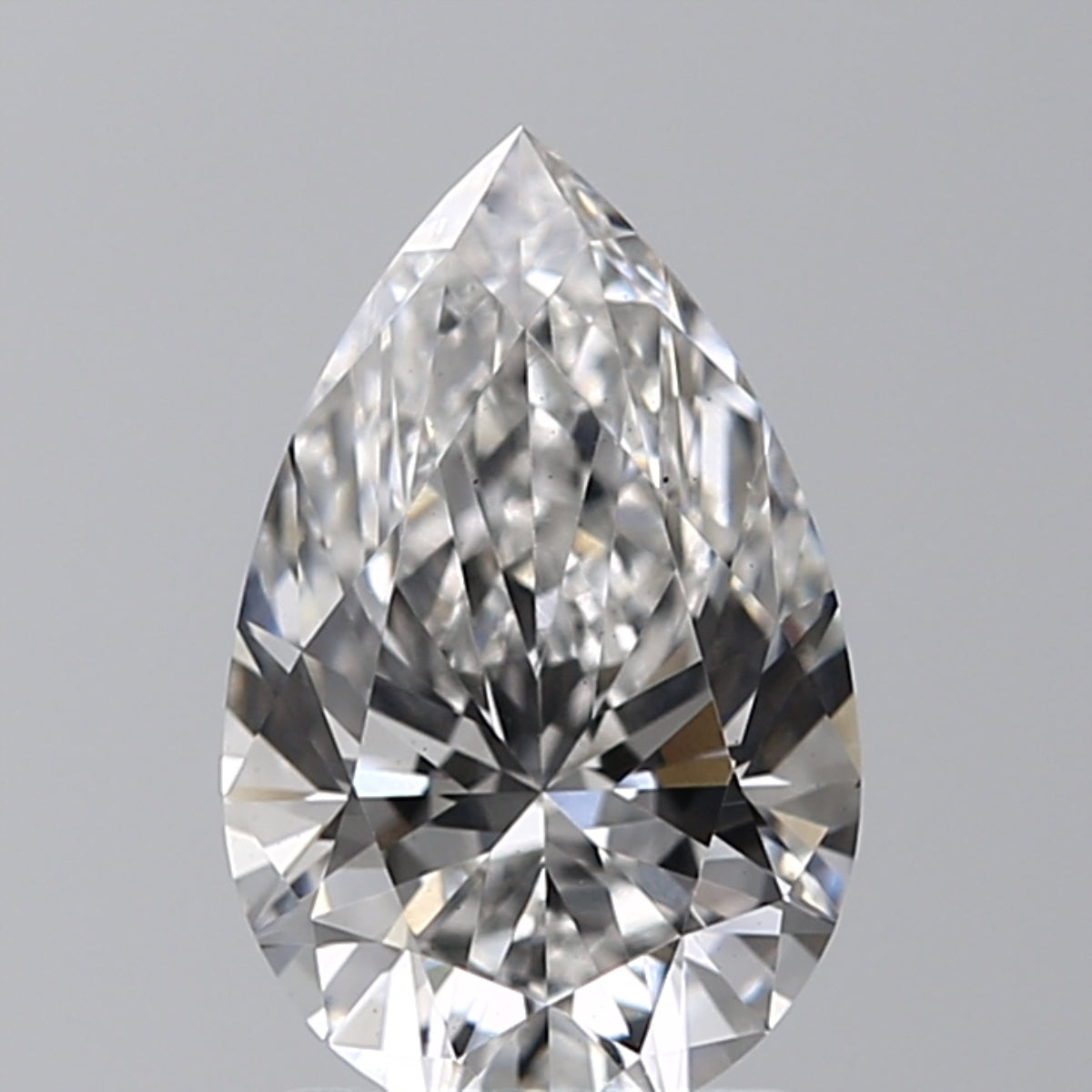 Lab-Grown 1.54 Carat Pear Shape Diamond color F Clarity VS1 With GIA Certificate, precious stones, engagement diamonds