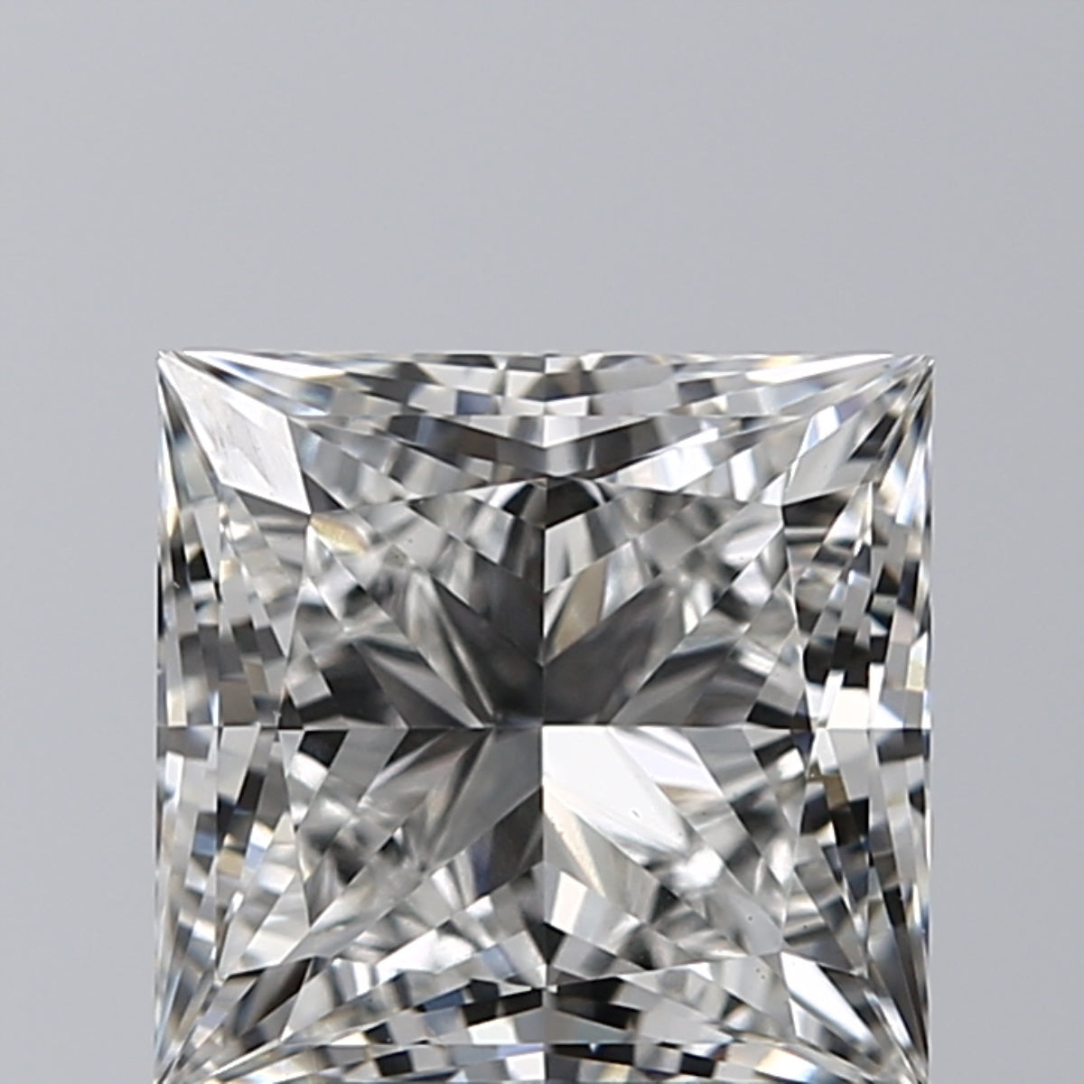 Lab-Grown 2.81 Carat Princess Cut Diamond color G Clarity VS1 With GIA Certificate, precious stones, engagement diamonds