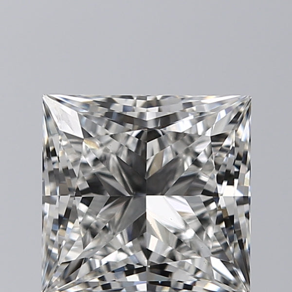 Lab-Grown 2.81 Carat Princess Cut Diamond color G Clarity VS1 With GIA Certificate, precious stones, engagement diamonds