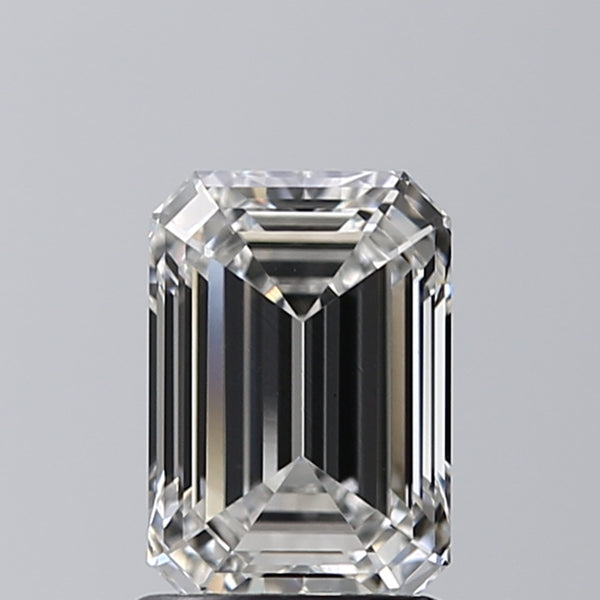 Lab-Grown 1.53 Carat Emerald Cut Diamond color G Clarity VVS2 With GIA Certificate, precious stones, engagement diamonds