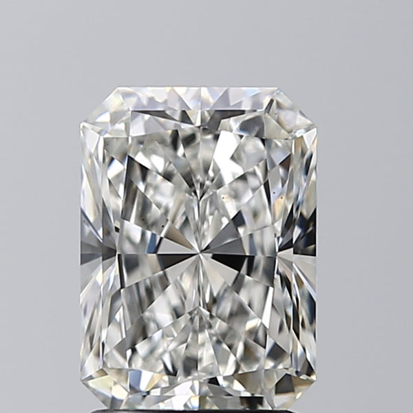 Lab-Grown 2.02 Carat Radiant Cut Diamond color H Clarity VS1 With GIA Certificate, precious stones, engagement diamonds