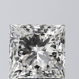 Lab-Grown 2.32 Carat Princess Cut Diamond color H Clarity VS1 With GIA Certificate, precious stones, engagement diamonds