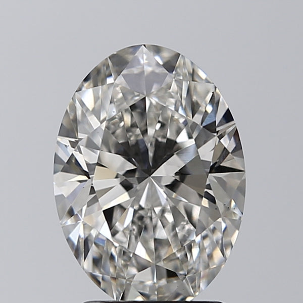 Lab-Grown 2.21 Carat Oval Shape Diamond color G Clarity VS1 With GIA Certificate, precious stones, engagement diamonds