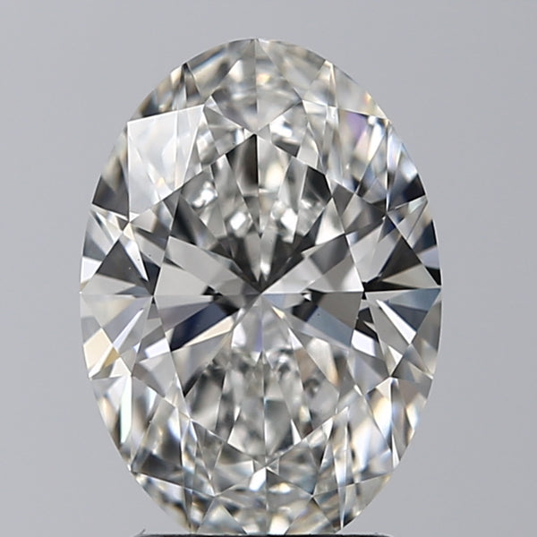 Lab-Grown 2.21 Carat Oval Shape Diamond color G Clarity VVS2 With GIA Certificate, precious stones, engagement diamonds