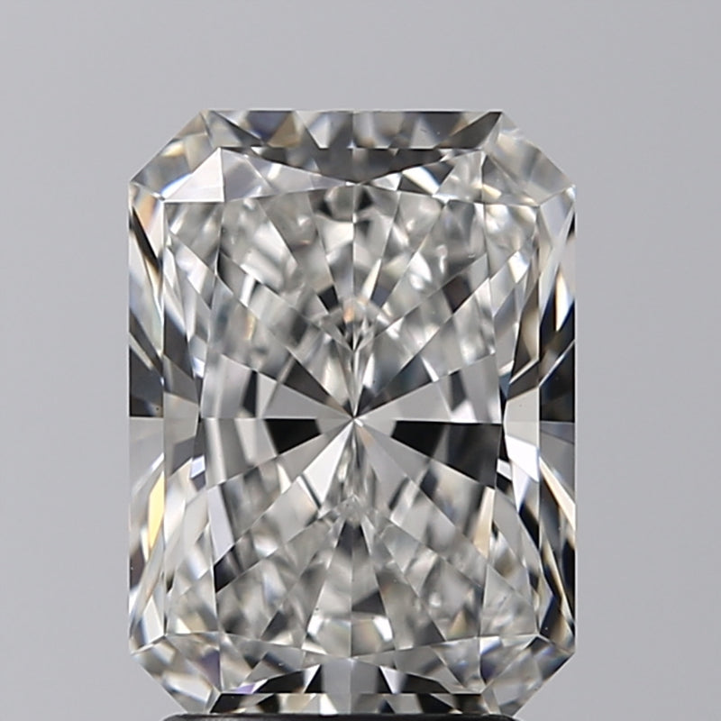 Lab-Grown 2.51 Carat Radiant Cut Diamond color G Clarity VVS2 With GIA Certificate, precious stones, engagement diamonds