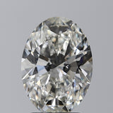 Lab-Grown 1.70 Carat Oval Shape Diamond color H Clarity VVS2 With GIA Certificate, precious stones, engagement diamonds