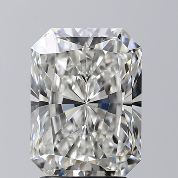 Lab-Grown 2.51 Carat Radiant Cut Diamond color G Clarity VS1 With GIA Certificate, precious stones, engagement diamonds