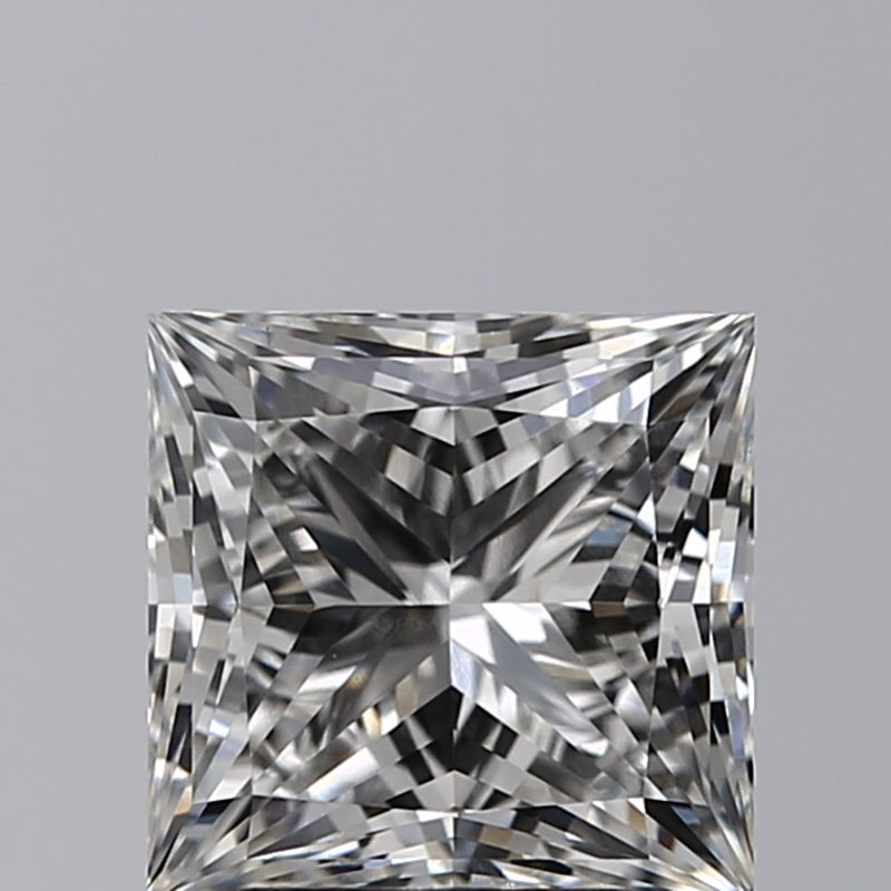 Lab-Grown 1.81 Carat Princess Cut Diamond color G Clarity VVS2 With GIA Certificate, precious stones, engagement diamonds