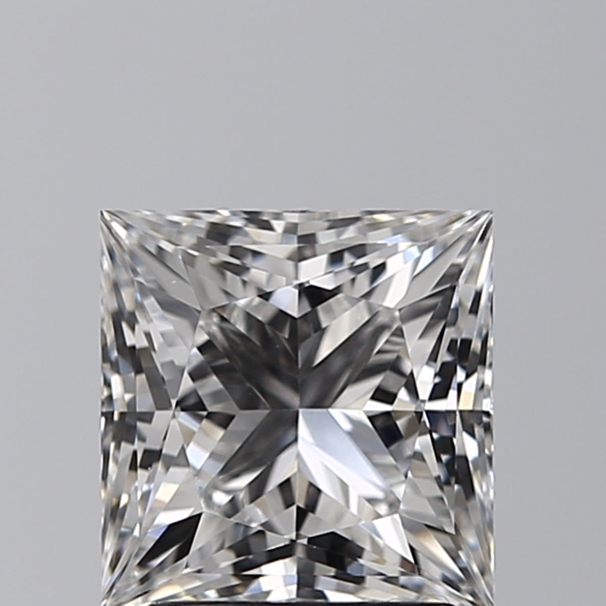 Lab-Grown 2.01 Carat Princess Cut Diamond color F Clarity VVS2 With GIA Certificate, precious stones, engagement diamonds