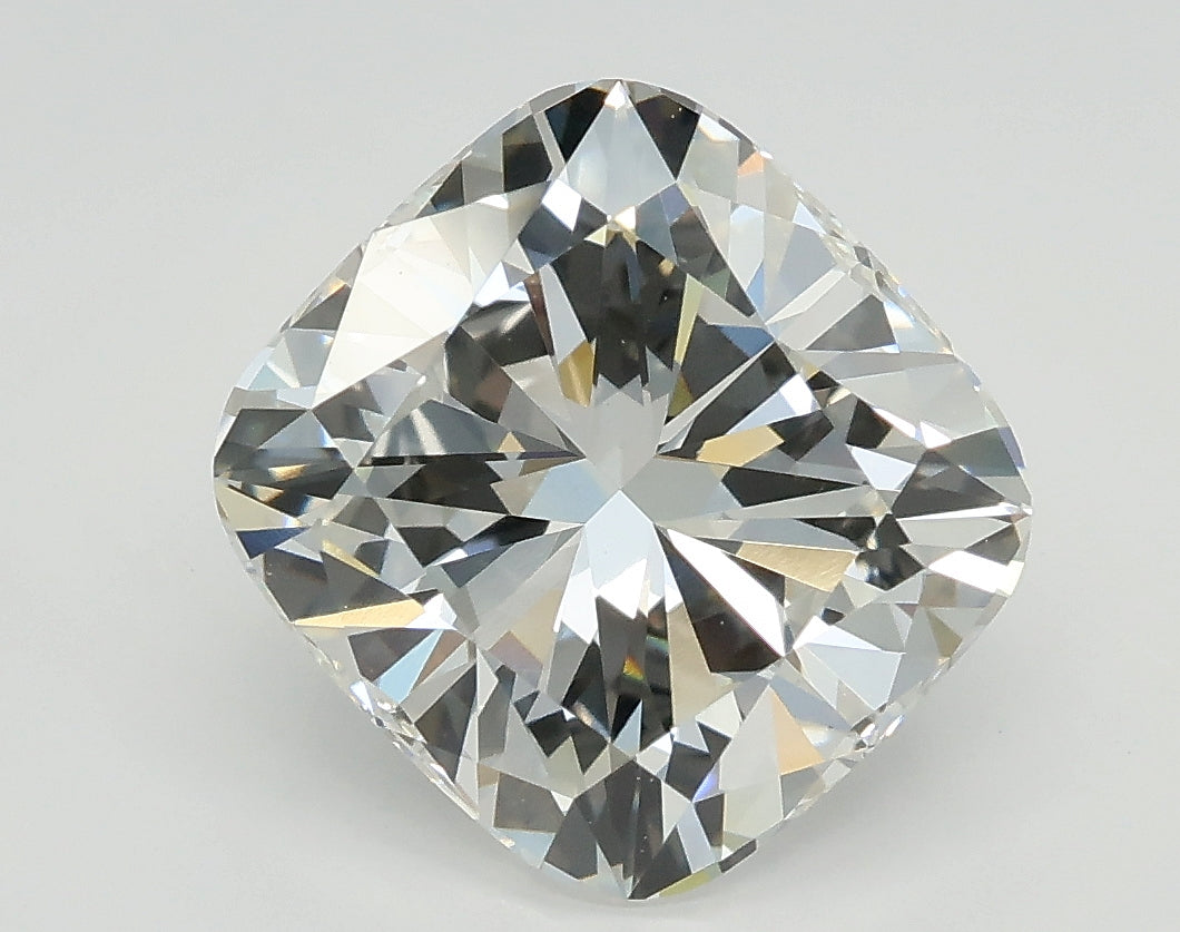Lab-Grown 3.03 Carat Cushion Modified Brilliant Cut Diamond color G Clarity VVS2 With GIA Certificate, precious stones, engagement diamonds