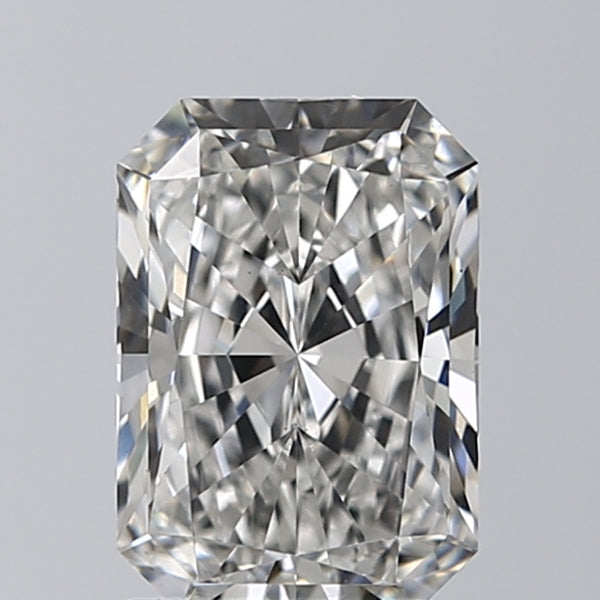 Lab-Grown 1.71 Carat Radiant Cut Diamond color G Clarity VS1 With GIA Certificate, precious stones, engagement diamonds