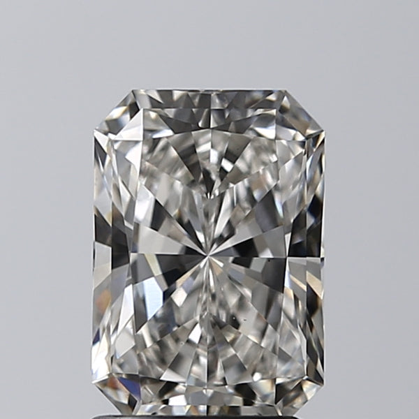 Lab-Grown 1.81 Carat Radiant Cut Diamond color H Clarity VS1 With GIA Certificate, precious stones, engagement diamonds