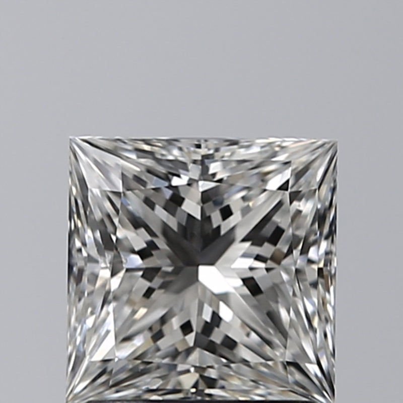 Lab-Grown 1.50 Carat Princess Cut Diamond color G Clarity SI1 With GIA Certificate, precious stones, engagement diamonds