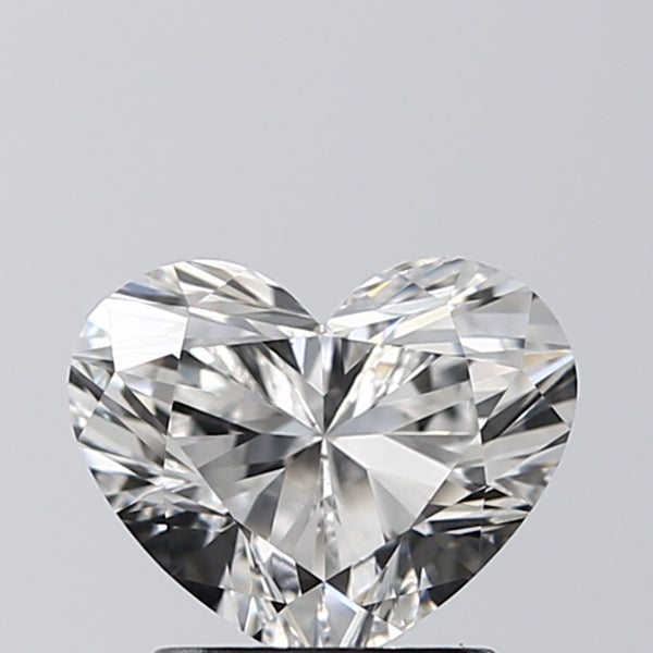 Lab-Grown 1.50 Carat Heart Shape Diamond color G Clarity VS1 With GIA Certificate, precious stones, engagement diamonds
