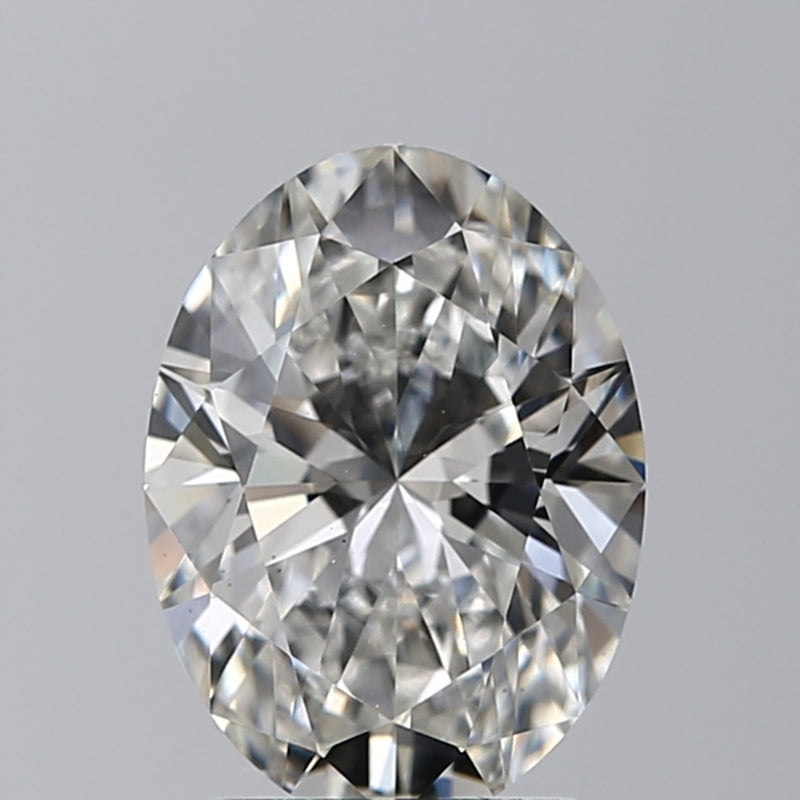 Lab-Grown 2.03 Carat Oval Shape Diamond color F Clarity VS1 With GIA Certificate, precious stones, engagement diamonds