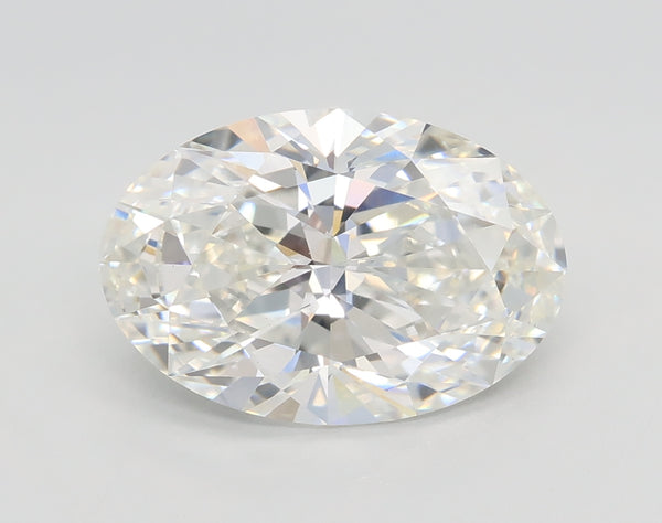 Lab-Grown 2.70 Carat Oval Shape Diamond color G Clarity VS1 With GIA Certificate, precious stones, engagement diamonds