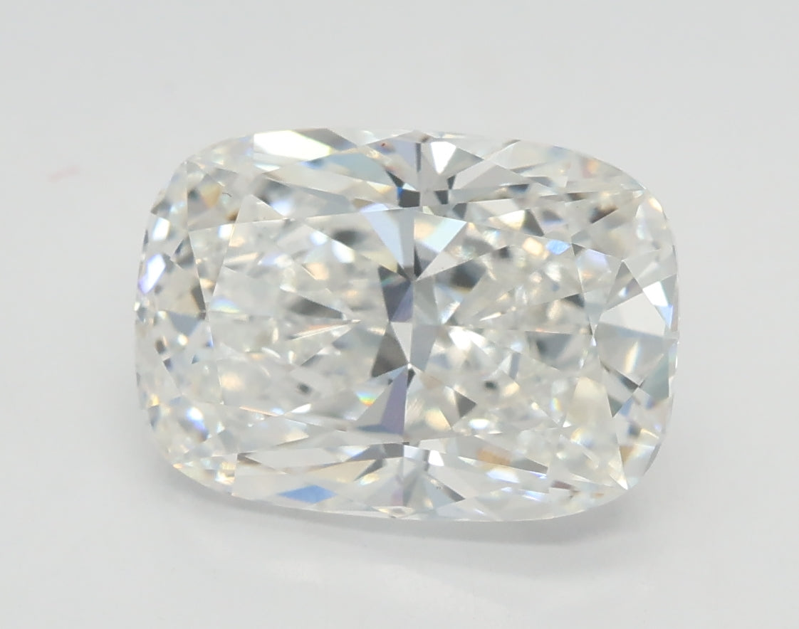 Lab-Grown 3.24 Carat Cushion Modified Brilliant Cut Diamond color G Clarity VS2 With GIA Certificate, precious stones, engagement diamonds