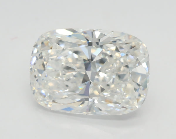 Lab-Grown 3.24 Carat Cushion Modified Brilliant Cut Diamond color G Clarity VS2 With GIA Certificate, precious stones, engagement diamonds