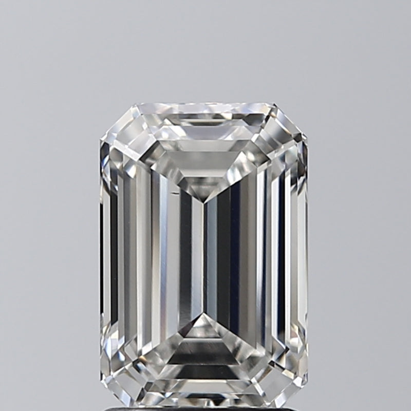 Lab-Grown 2.01 Carat Emerald Cut Diamond color G Clarity VS1, precious stones, engagement diamonds