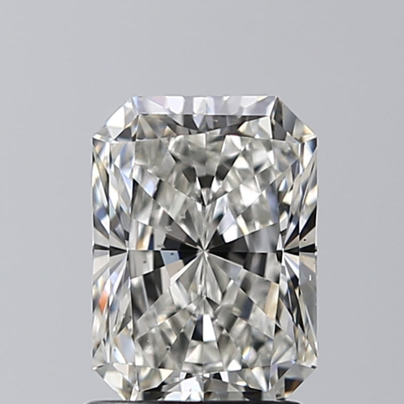 Lab-Grown 1.50 Carat Radiant Cut Diamond color G Clarity VS2, precious stones, engagement diamonds